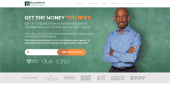 Desktop Screenshot of moneymutualinstallmentloans.com