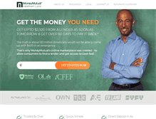 Tablet Screenshot of moneymutualinstallmentloans.com